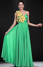 Nuevo Estilo popular Solo hombro Vestido de Noche