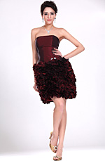New Stylish Strapless Cocktail Dress Party Dress
