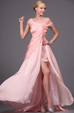 New Charming Off  Shoulder Evening Dress with slit