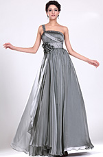 Fabuloso Solo hombro Vestido de Noche