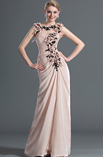 новое стильное элегантное вечерние платье без рукавов и с кружевами