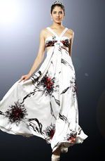 Elegant Halter Evening Dress