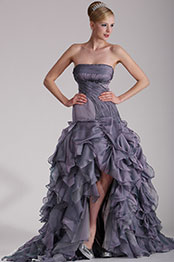 Fashionable Strapless bal  Robe