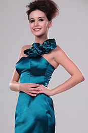 New Fitted One Shoulder Party Dress New Fitted One Shoulder Party Dress