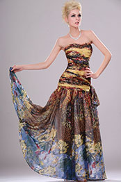 Bustier Fleurie Robe de Soiree Bustier Fleurie Robe de Soiree