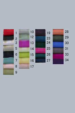 Silk Chiffon  Tableau de Couleurs