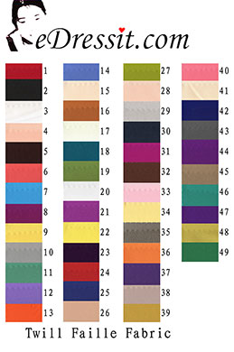 Twill Faille Fabric