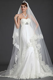 Sweetheart Beaded Wedding Gown