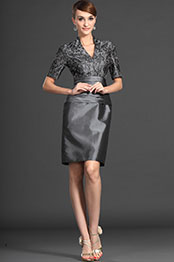 Elegant Lace Grey Mother of the Bride Dresses Elegant Lace Grey Mother of the Bride Dresses