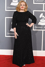 Custom-made Adele Grammy Awards Dress