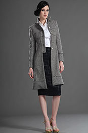 Fashion Long Jacket With Sleeves Day Coat