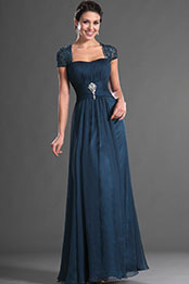 Mangas de Encaje de Moda Vestido para Dama de Honor