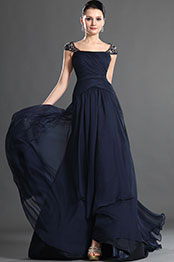 Elegant Cap Sleeves Mother of the Bride Dress