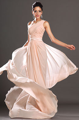 New Arrival Gorgeous One shoulder Evening Dress