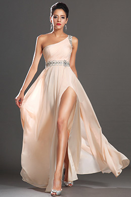 New Arrival Elegant One Shoulder Evening Dress