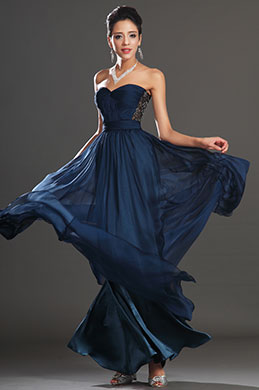 New Gorgeous Lace Strapless Evening Dress