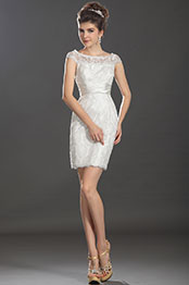 New Fabulous Cap Sleeves Cocktail Dress