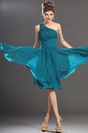 Solo Hombro Vestido de Coctel Vestido de Velada Corto Solo Hombro Vestido de Coctel Vestido de Velada Corto