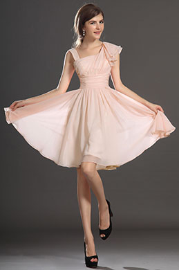 Прекрасное новое коктейльное платье с миломрозовом ремнью