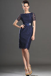 2013 Neu Artikel Kurze Ärmeln Dunkel Blau der Mutter von Braut 2013 Neu Artikel Kurze Ärmeln Dunkel Blau der Mutter von Braut