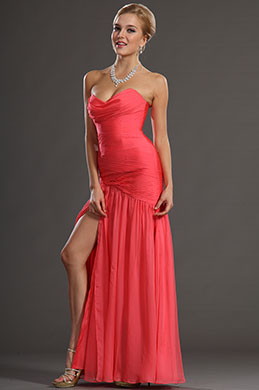 New Stunning Sexy Strapless Evening Dress