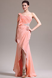 Nouveauté Elégante Une Bretelle Robe de Soirée