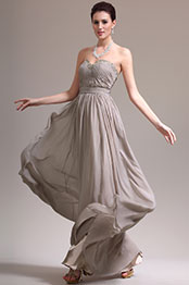 2013 Neu Wunderschön Süß-Herz Trägerlos Abendkleid