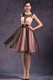 Nouveauté Sans Manches  Sexy Robe de Cocktail Robe de Bal