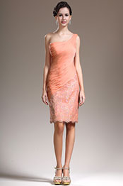 New Stunning One Shoulder Cocktail Dress Party Dress
