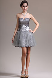 Nouveauté Adorable Bustier Robe de Cocktail Robe de Bal