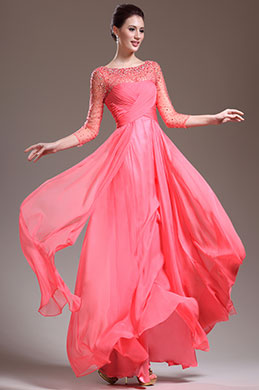 Nouveauté Manches Perles Robe Mère de Mariée Nouveauté Manches Perles Robe Mère de Mariée