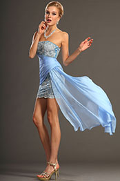 2013 S/S Fashion Show Strapless Cocktail Dress Party Dress