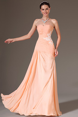 Simple Strapless Sweetheart Prom Dress Simple Strapless Sweetheart Prom Dress