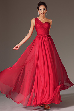 2014 Nouveauté Rouge Une Bretelle Cœur Dentelle Robe de Soirée 2014 Nouveauté Rouge Une Bretelle Cœur Dentelle Robe de Soirée