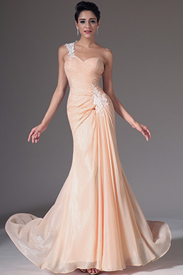 Lace One-Shoulder Sweetheart Prom Dress Lace One-Shoulder Sweetheart Prom Dress