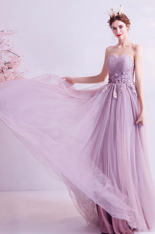 Sexy Corset Pleated Bodice Elegant Party Evening Dress