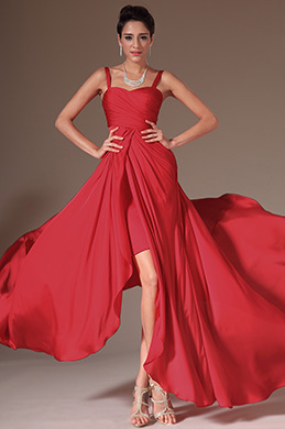 2014 Nouveautté Rouge Simple Robe de Soirée/Bal