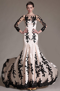 2014 Nouveauté Superbe Dentelle Noire Robe de Soirée 2014 Nouveauté Superbe Dentelle Noire Robe de Soirée