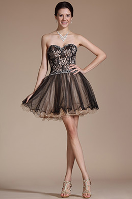 2014 Sweetheart Overlace Robe de Cocktail/Demoiselle d'Honneur