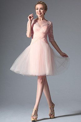 2014 Новое Модное Розовое Коктейльное Платье/Платье На Бал 2014 Новое Модное Розовое Коктейльное Платье/Платье На Бал