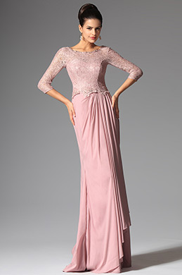 2014 Nouveauté Rose Avec Manches Robe Mère de Mariée 2014 Nouveauté Rose Avec Manches Robe Mère de Mariée