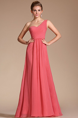 Amazing Stylish Single Shoulder Evening Dress Bridesmaid Dress