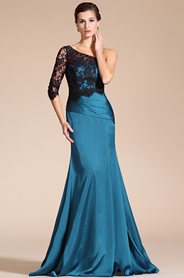 Chic Overlace A-line Evening Gown Chic Overlace A-line Evening Gown