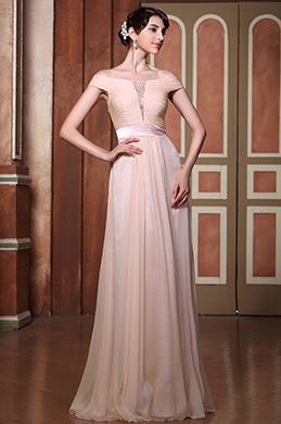 Robe de soirée rose décolleté sexy coupe princesse Robe de soirée rose décolleté sexy coupe princesse