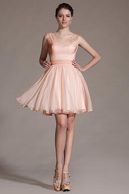 Lovely Pink Cocktail Dress Party Dress