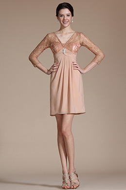 2014 Nouveauté Overlace Manches Robe Mère de Mariée 2014 Nouveauté Overlace Manches Robe Mère de Mariée