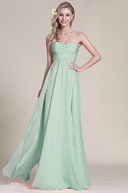 Graceful Strapless Sweetheart Mint Bridesmaid Dress Evening Dress Graceful Strapless Sweetheart Mint Bridesmaid Dress Evening Dress