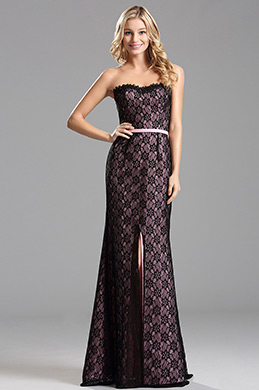 Elegant Overlace Bridesmaid Dress Formal Evening Dress