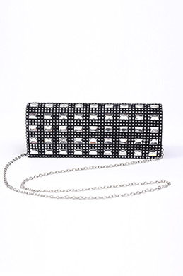Funkelnd Schwarz Handtasche Funkelnd Schwarz Handtasche