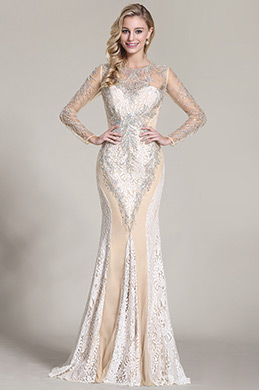 robe de soirée longue dentelle sirène bijoutée robe de soirée longue dentelle sirène bijoutée